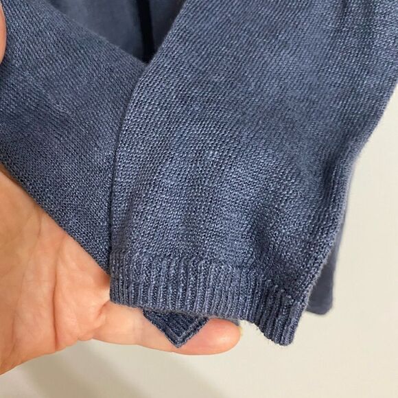 Rachel Zoe 100% Linen Cardigan Women Size M - Picture 3 of 6